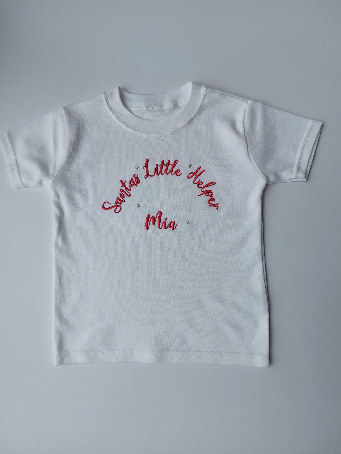 Santa's little helper t shirt