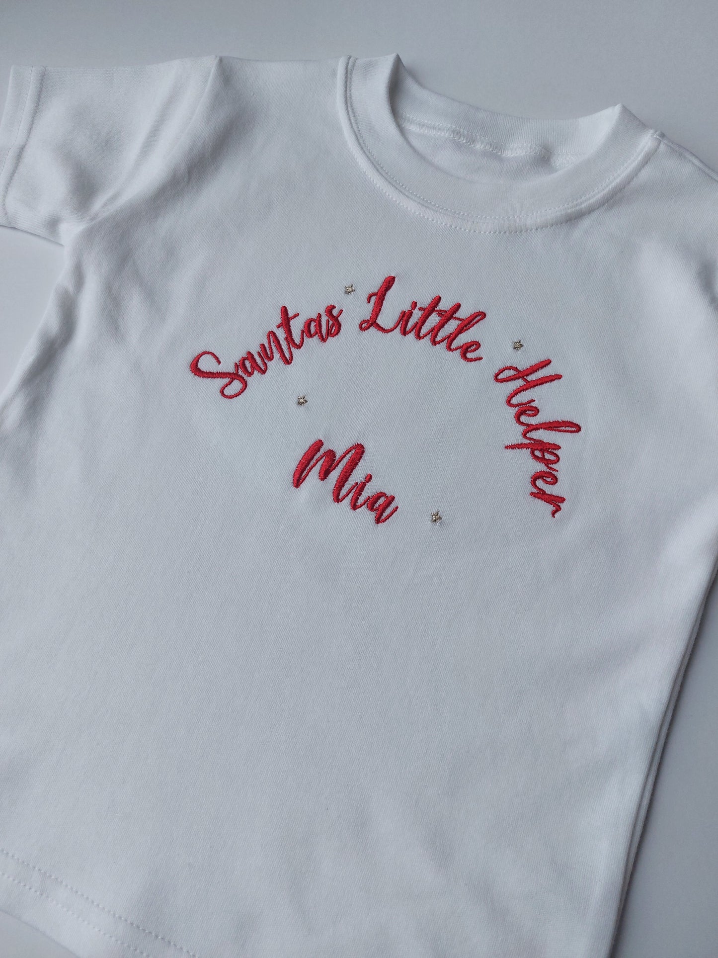 Santa's little helper t shirt