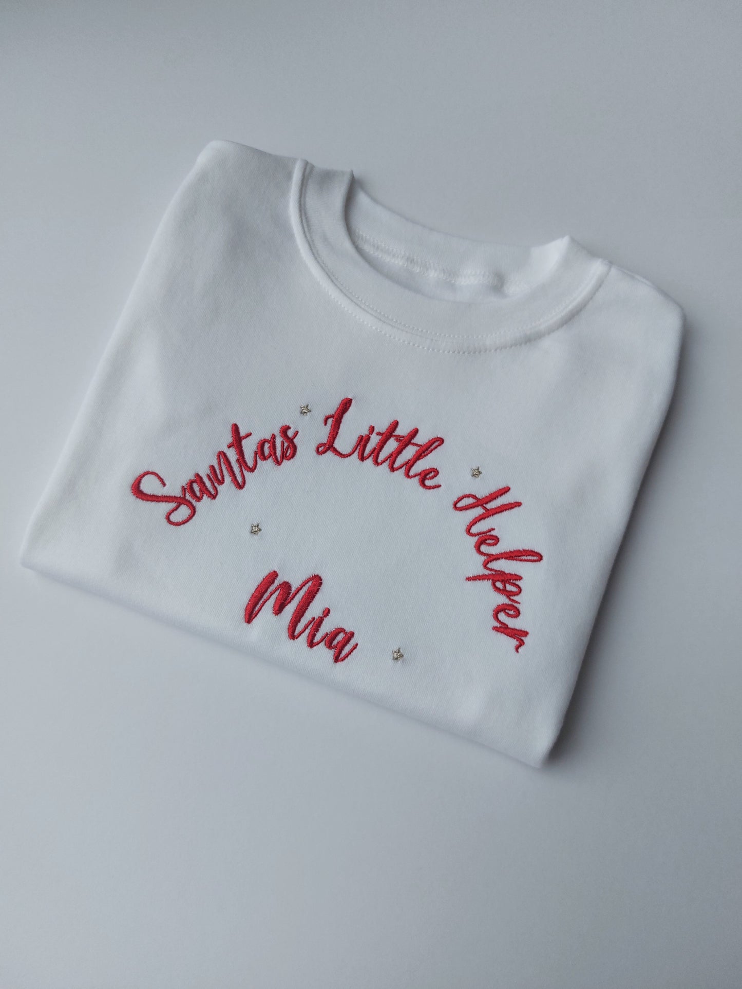 Santa's little helper t shirt