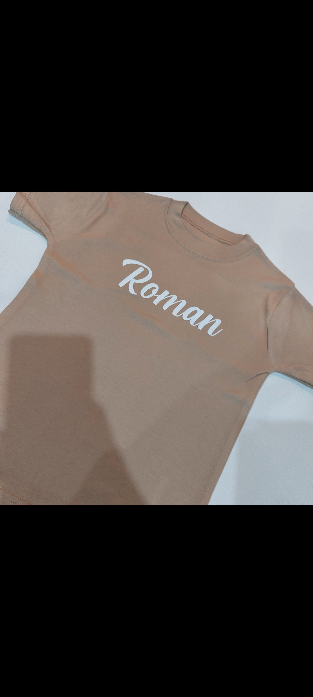 Personalised name t-shirt