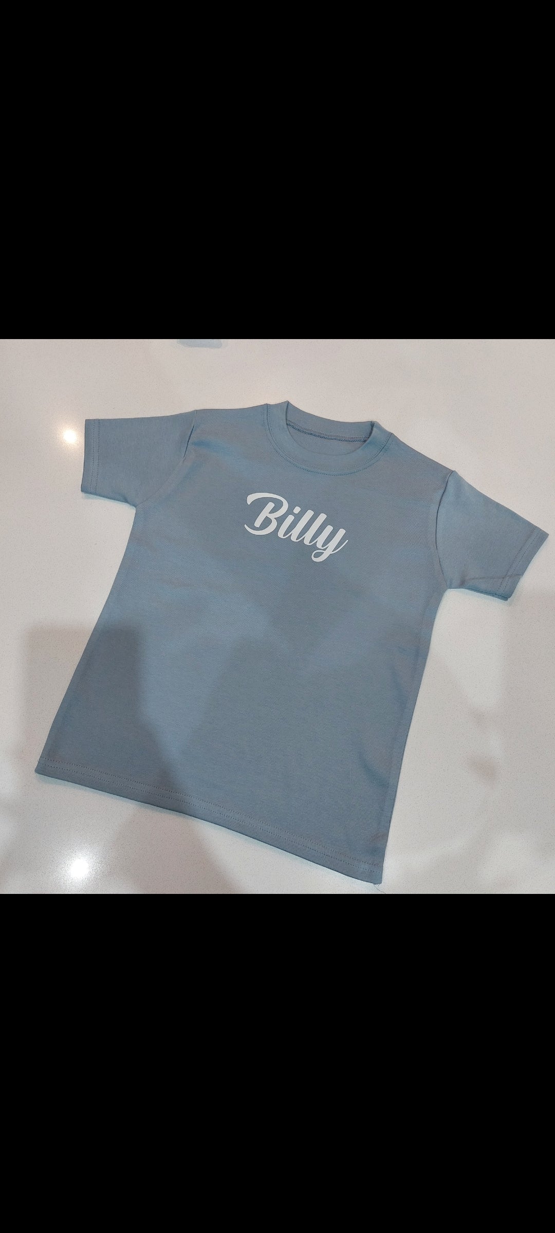 Personalised name t-shirt