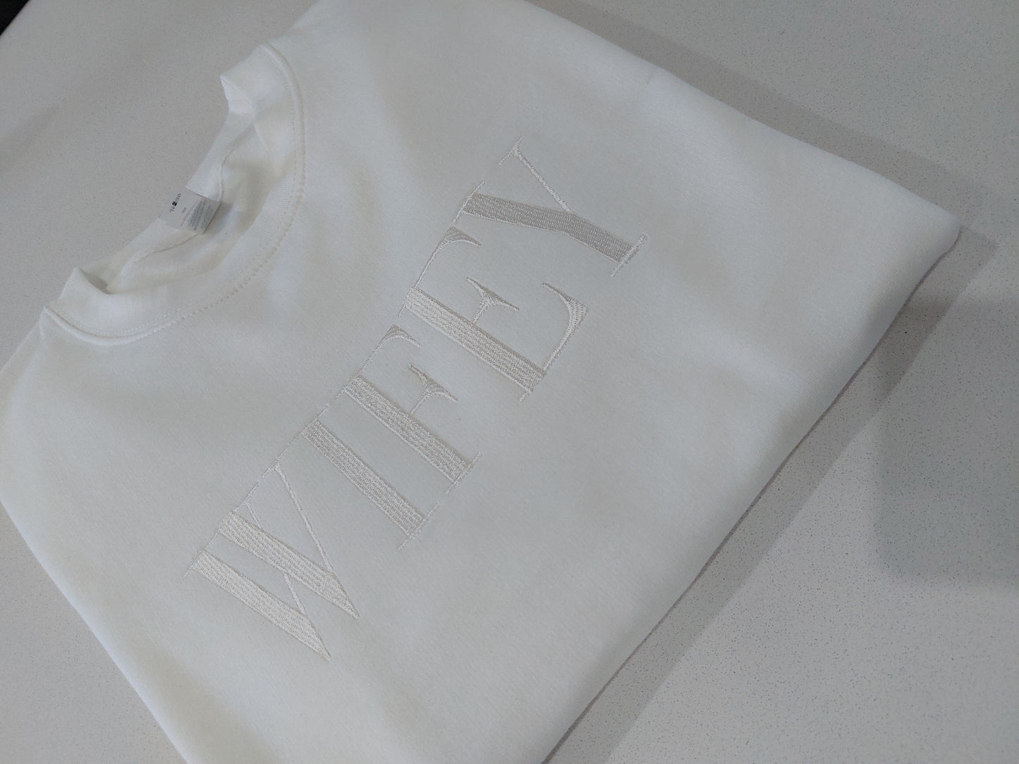 Wifey personalised sweatshirt