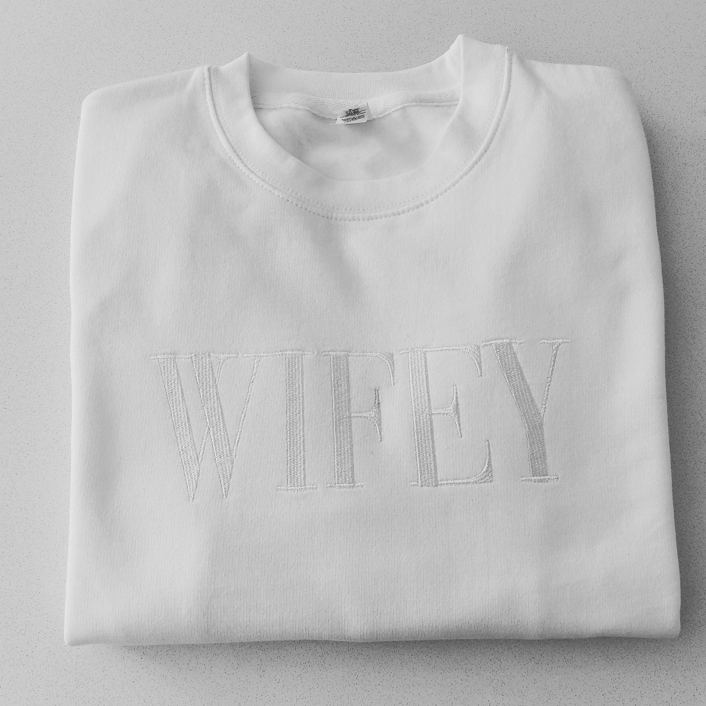 Wifey personalised sweatshirt